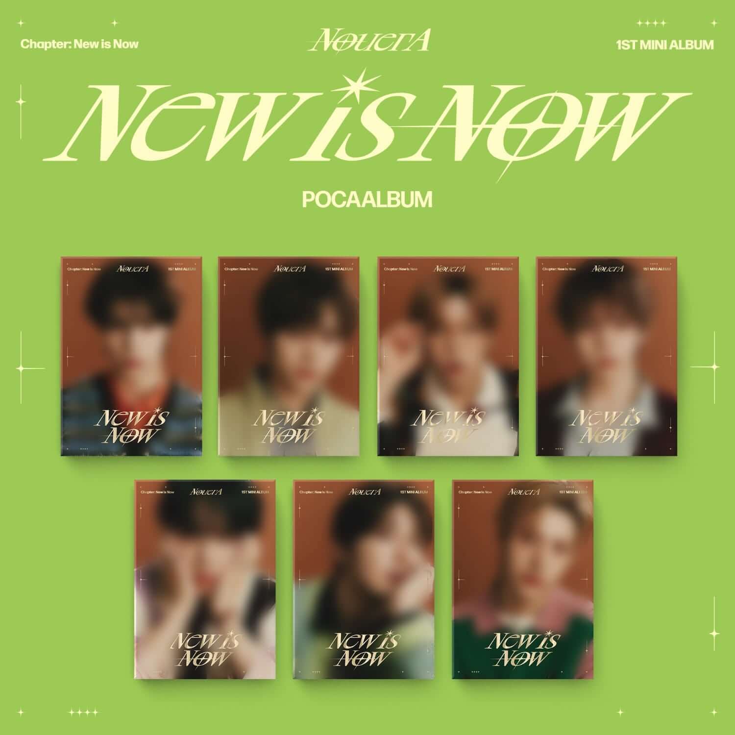 NOUERA - 1st Album [Chapter: New is Now] (POCA) (Random) - K | Kool Seoul - Buy Kpop Albums Online