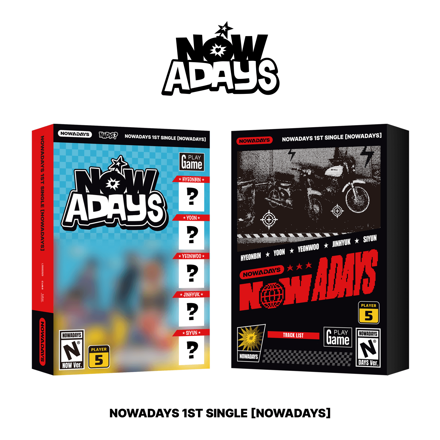 NOWADAYS - 1st Album [NOWADAYS] (Set) - Kpop Album | Kool Seoul - Buy Kpop Albums Online