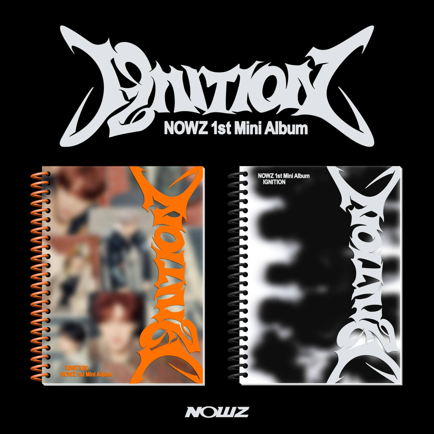 NOWZ - 1st Mini Album [IGNITION] (Random) - Kpop Album | Kool Seoul - Buy Kpop Albums Online