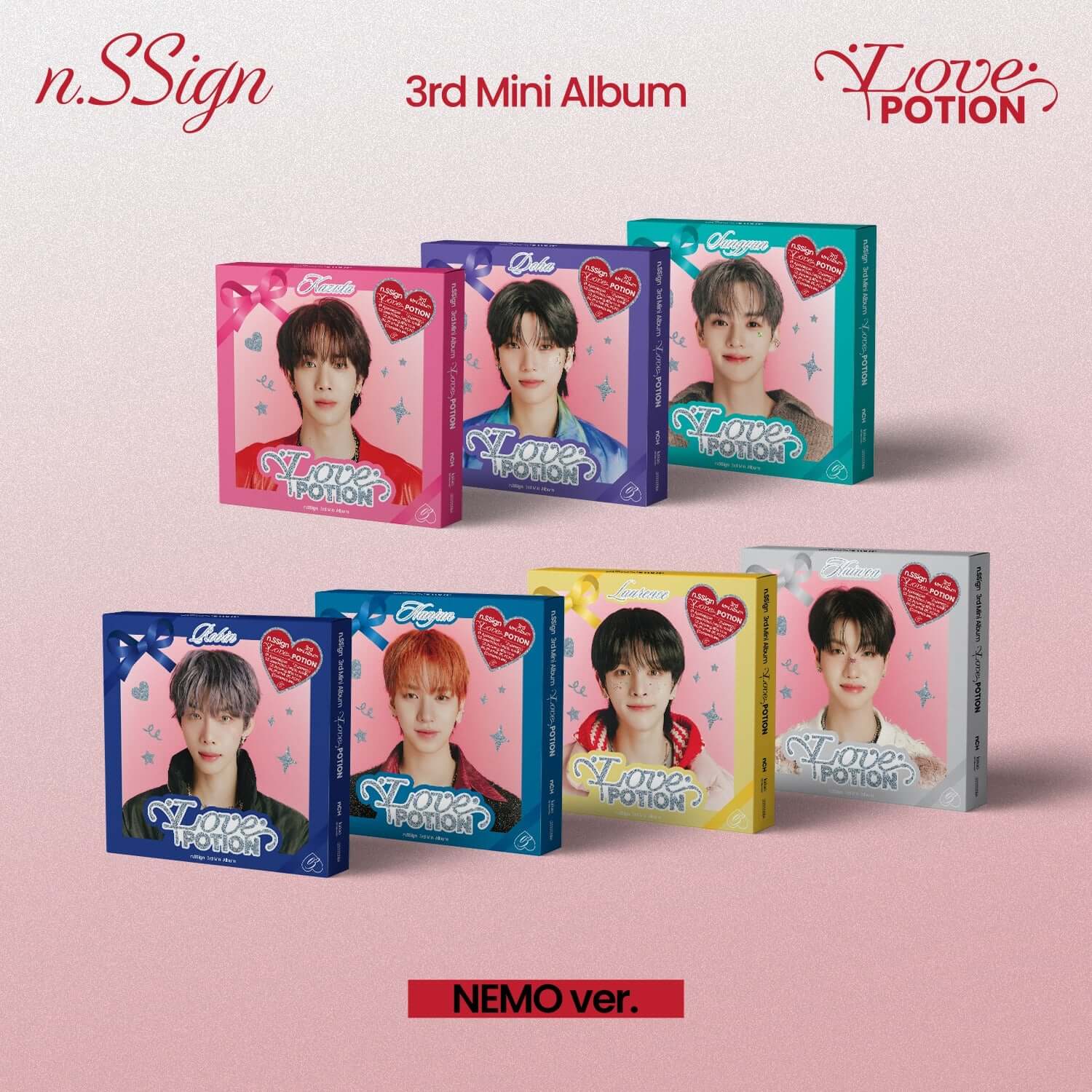 N.SSIGN - 3rd Album [Love Potion] (NEMO ver.) Random - Kpop  | Kool Seoul - Buy Kpop Albums Online