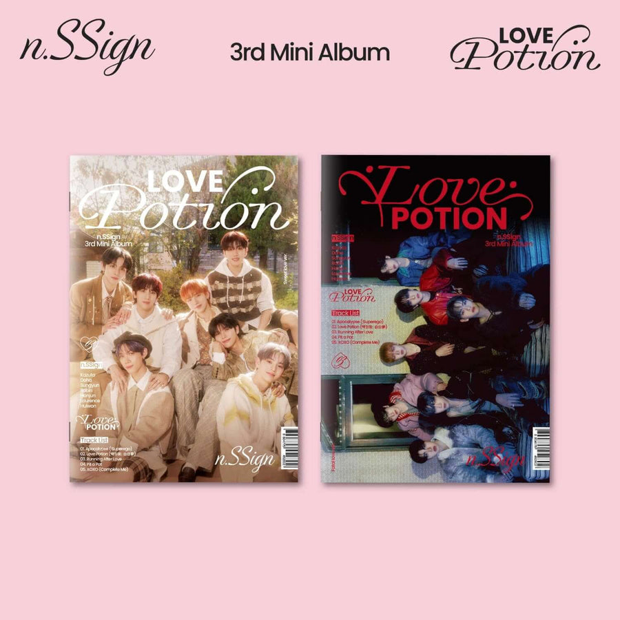 N.Ssign - 3rd Album [Love Potion] ランダム - Kpop Album