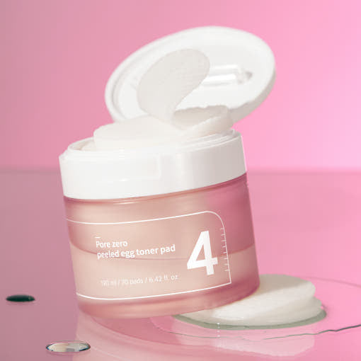 NUMBUZIN No.4 Pore Zero Peeled Egg Toner Pad disponible sur Ma petite Coree, ton Eshop 100% K-beauty en direct de Seoul