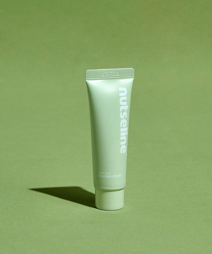 NUTSELINE Cica Nut Calming Cream 25ml product image on green background