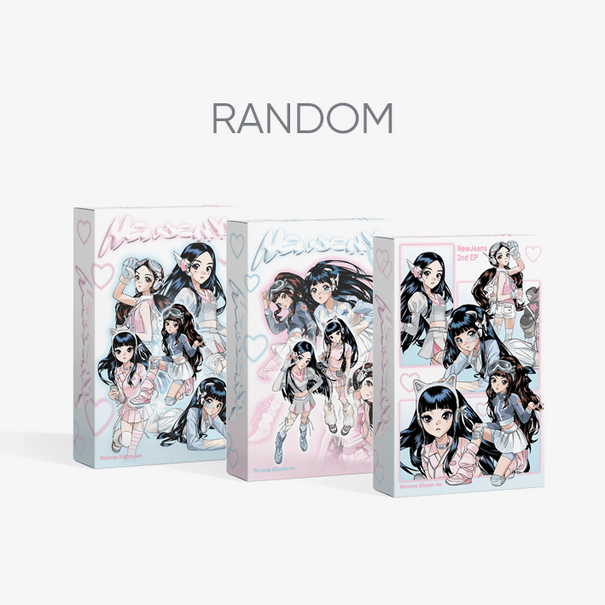 NEWJEANS 2nd EP 'Get Up' Weverse Albums ver. (Random) available on Koolseoul.com, your Korean Eshop from Seoul !