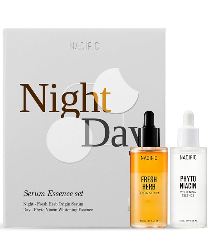 NACIFIC Night And Day Set (Serum+Essence) | Kool Seoul