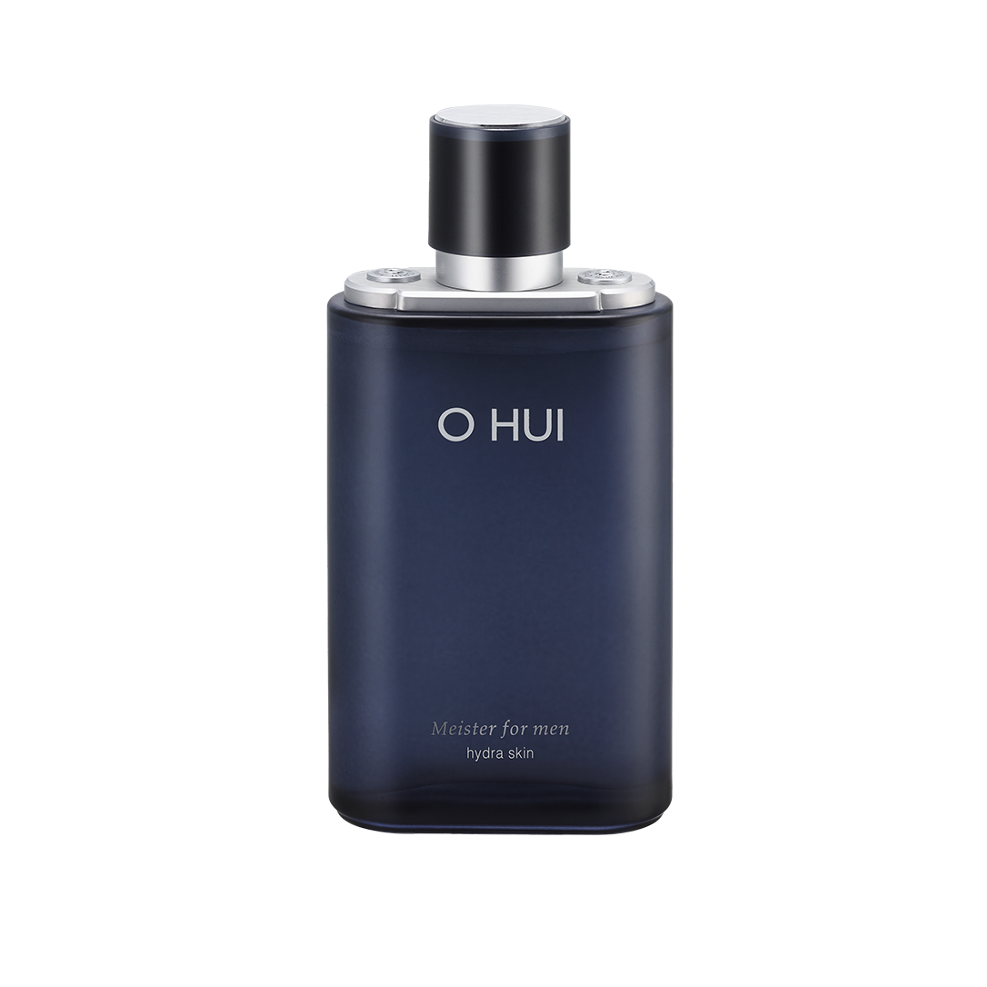 Alt Tag: OHUI Meister For Men Hydra Skin 150ml navy bottle moisturizer for men Gentleman Korea
