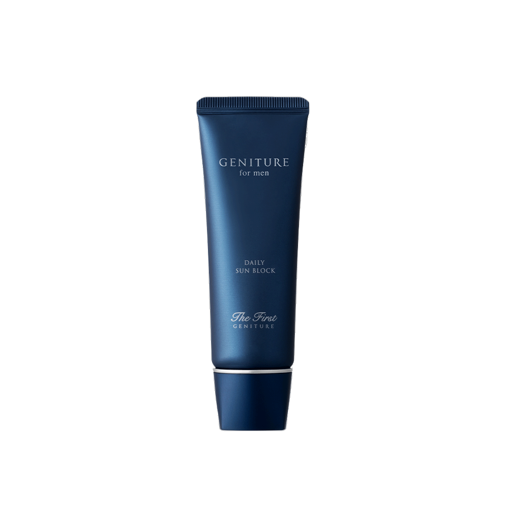 Alt Tag: OHUI The First Geniture For Men Daily Sun Block 50ml - Gentleman Korea premium men's sunscreen for daily protection