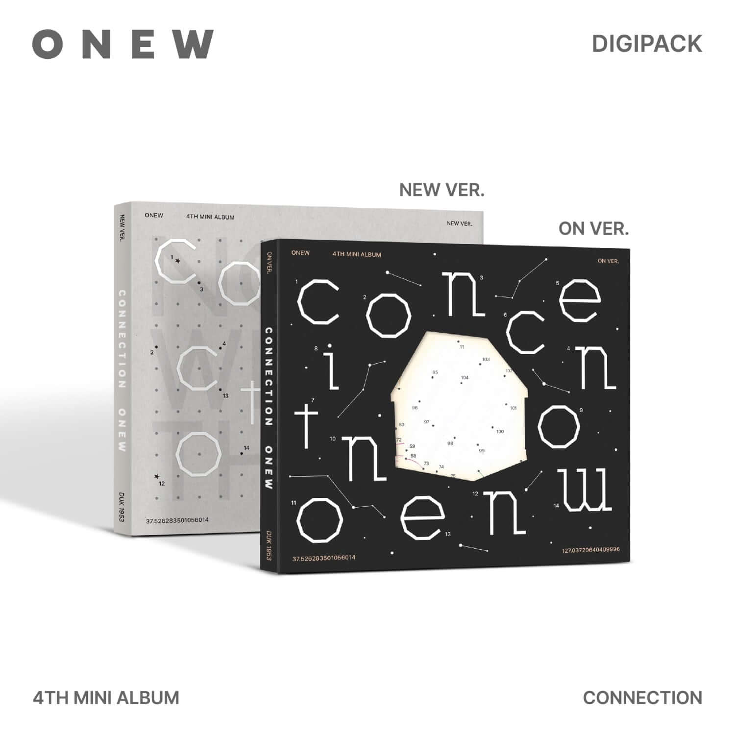 ONEW - 4th Mini Album [CONNECTION] (Digipack Ver.) (Random)  | Kool Seoul - Buy Kpop Albums Online