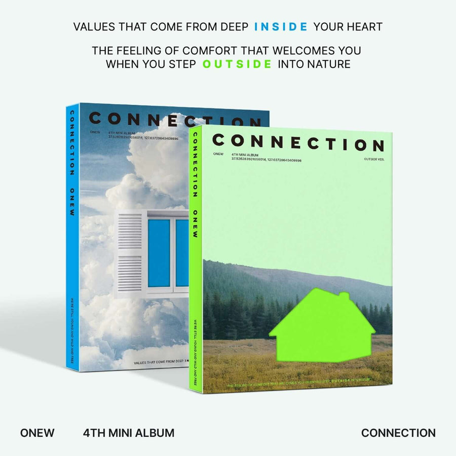 ONEW - 4th Mini Album [Connection] (Photobook Ver.) - Kpop Album