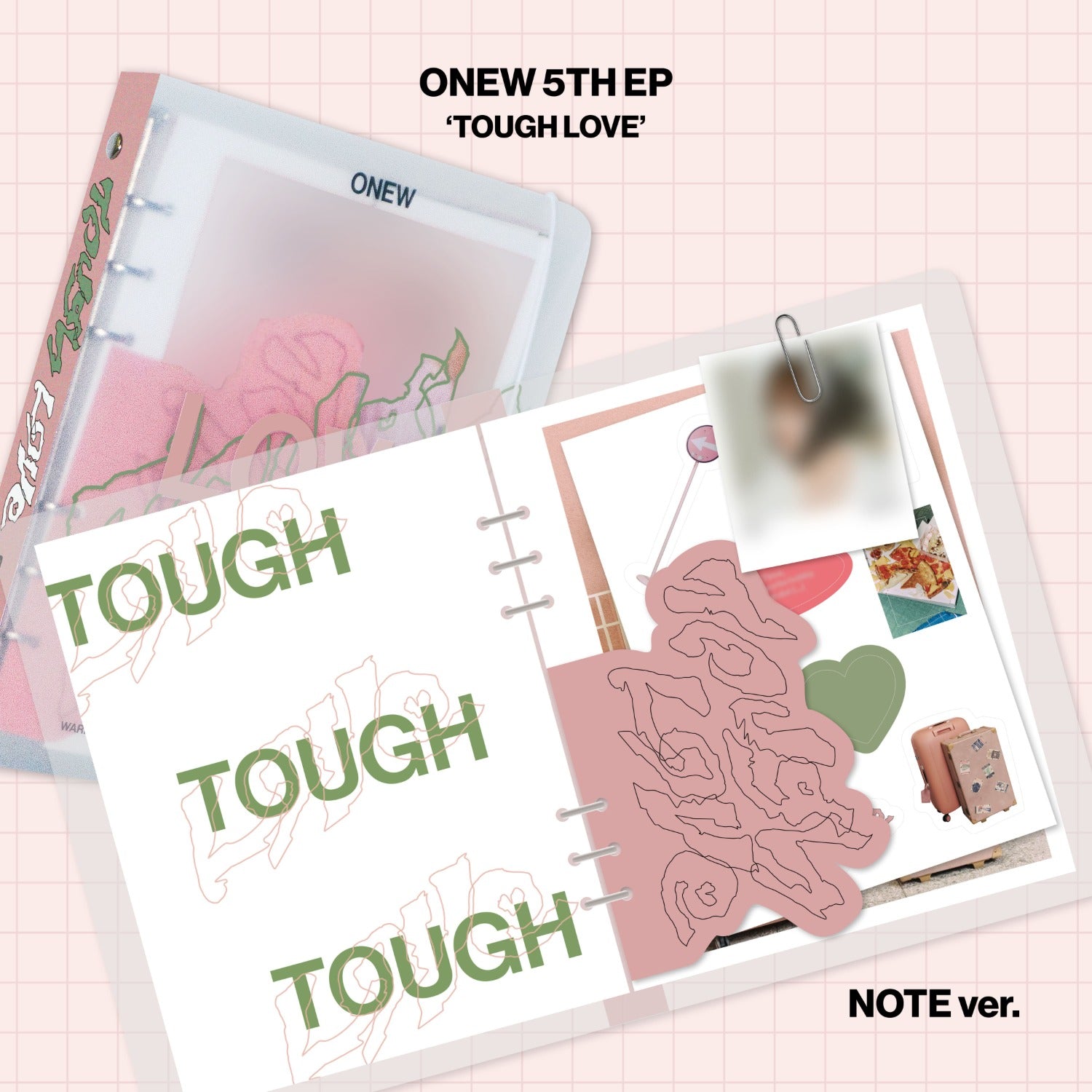 ONEW - 5th Mini Album [TOUGH LOVE] (NOTE Ver.) - Kpop Album | Kool Seoul - Buy Kpop Albums Online