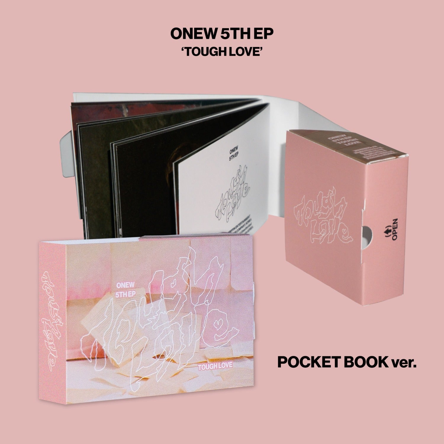 ONEW - 5th Mini Album [TOUGH LOVE] (POCKET BOOK Ver.) - Kpop | Kool Seoul - Buy Kpop Albums Online