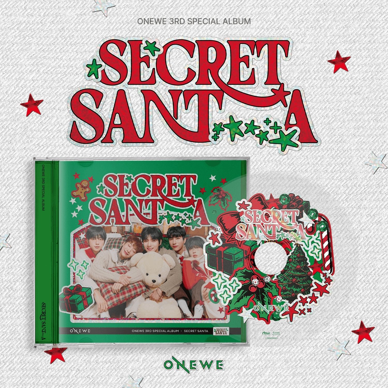 ONEWE - 3rd Special Album [SECRET SANTA] - Kpop Album | Kool Seoul - Buy Kpop Albums Online