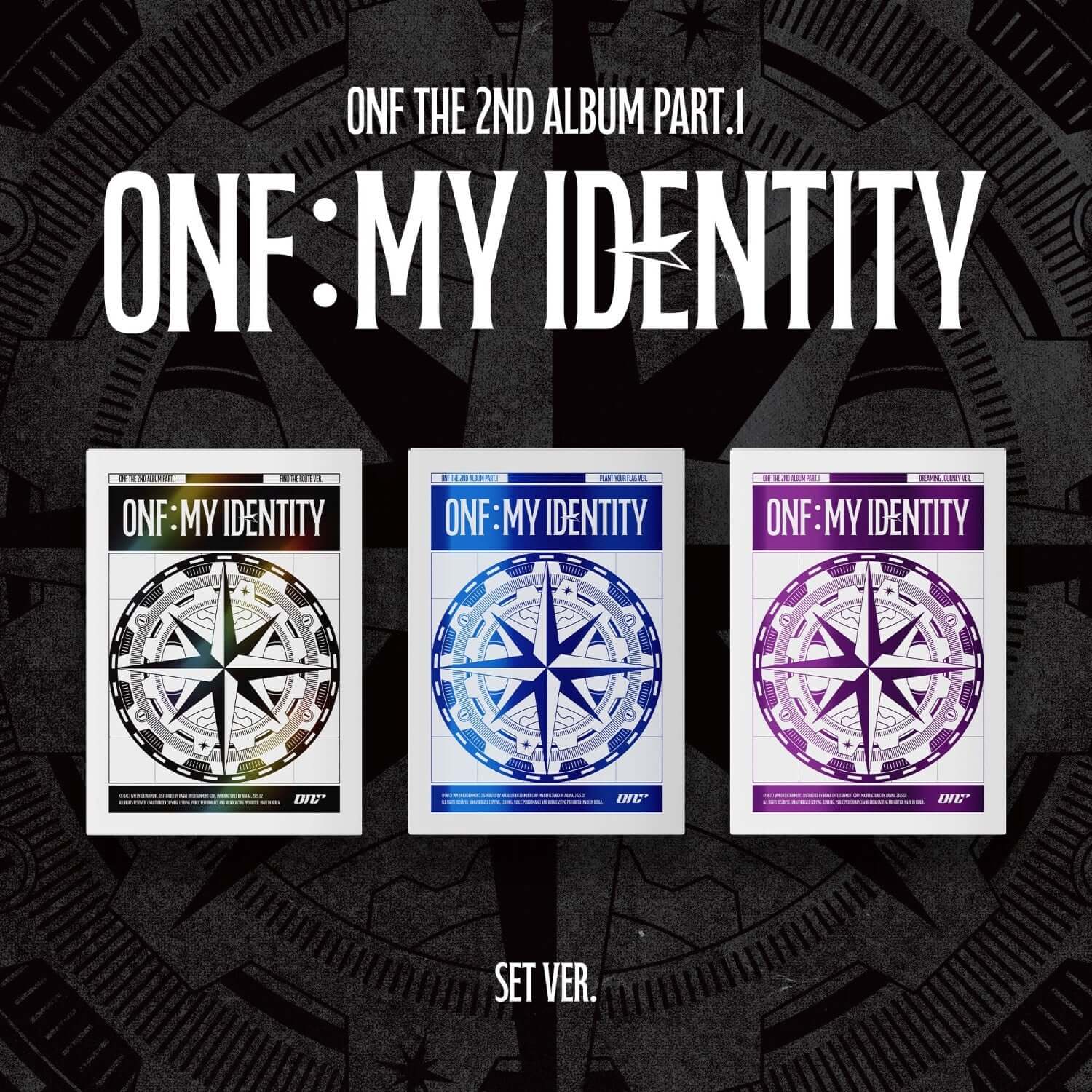 ONF - The 2nd Album Part.1 [ONF:MY IDENTITY] (Random) - Kpop | Kool Seoul - Buy Kpop Albums Online