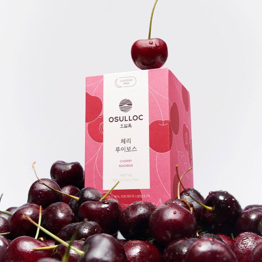 Osulloc [Caffeine-Free] Cherry Rooibos