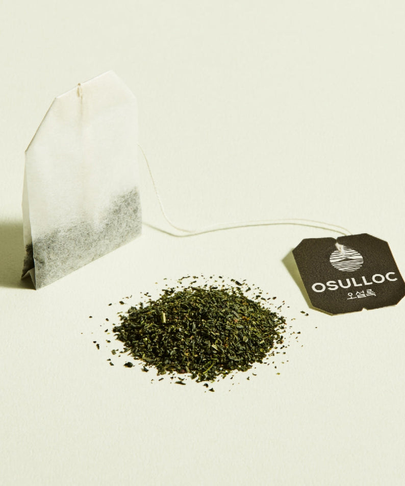 OSULLOC Jeju Pure Green Tea 20 P tea bag and loose leaves