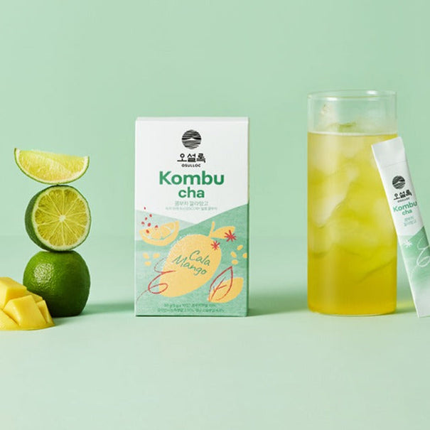 OSULLOC Kombucha Lychee Peach & Cala Mango Set available on Koolseoul.com, your Korean Eshop from Seoul !