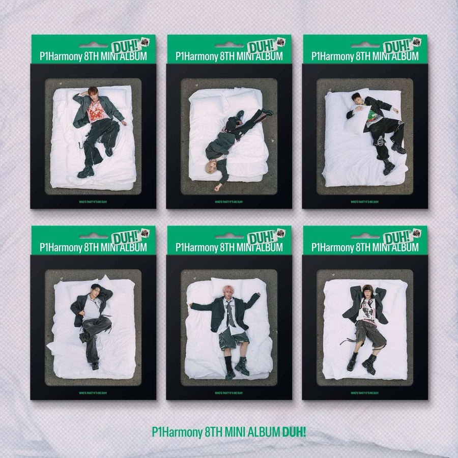 P1harmony - 8th Album [Duh!] (H Ver.) (Compact Ver) (ランダム) - Kpopアルバム