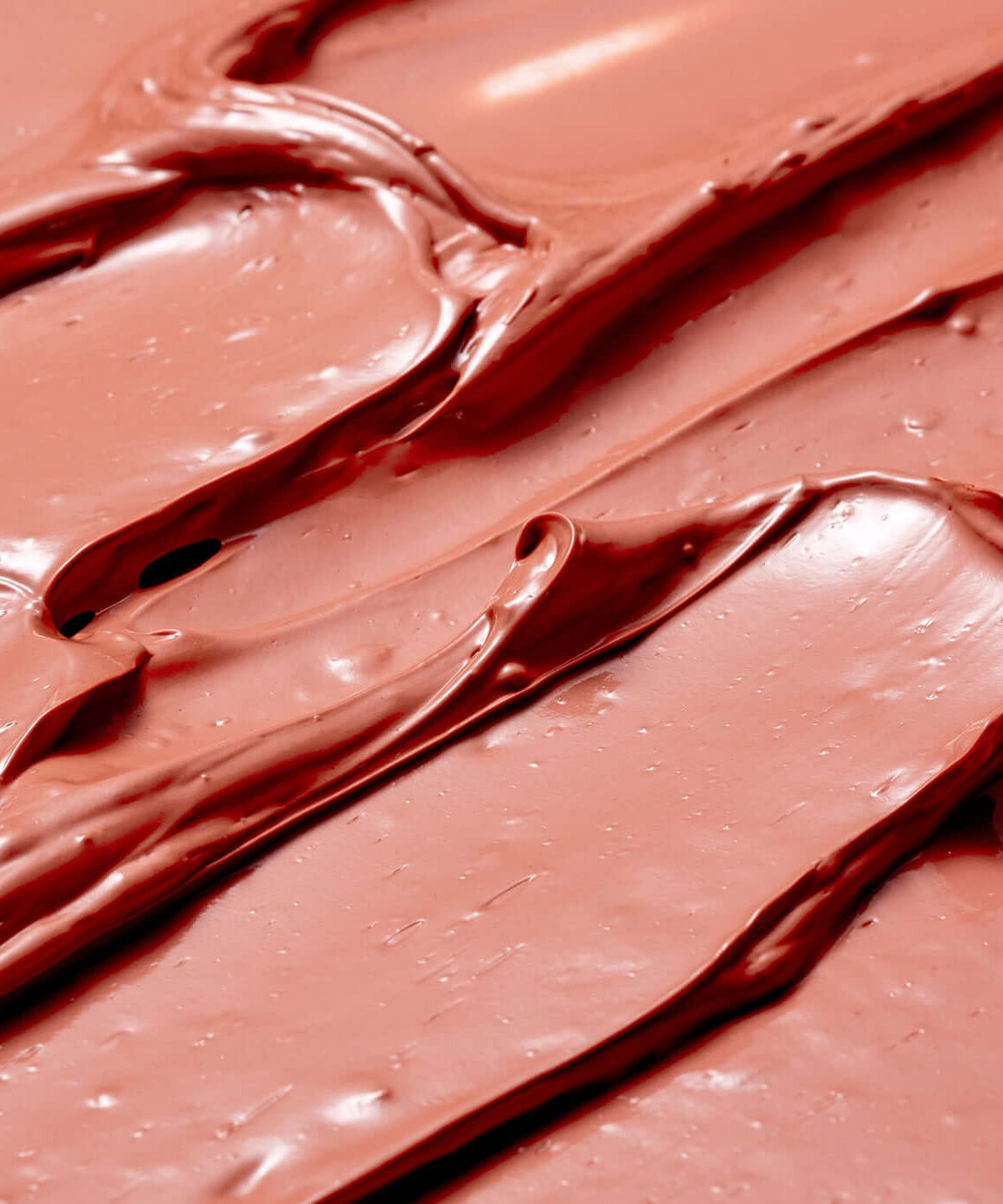 Close-up texture of PARNELL AHA Omija Ceramic Cream Clay Pack 100ml, showcasing smooth and rich application of the skincare product.