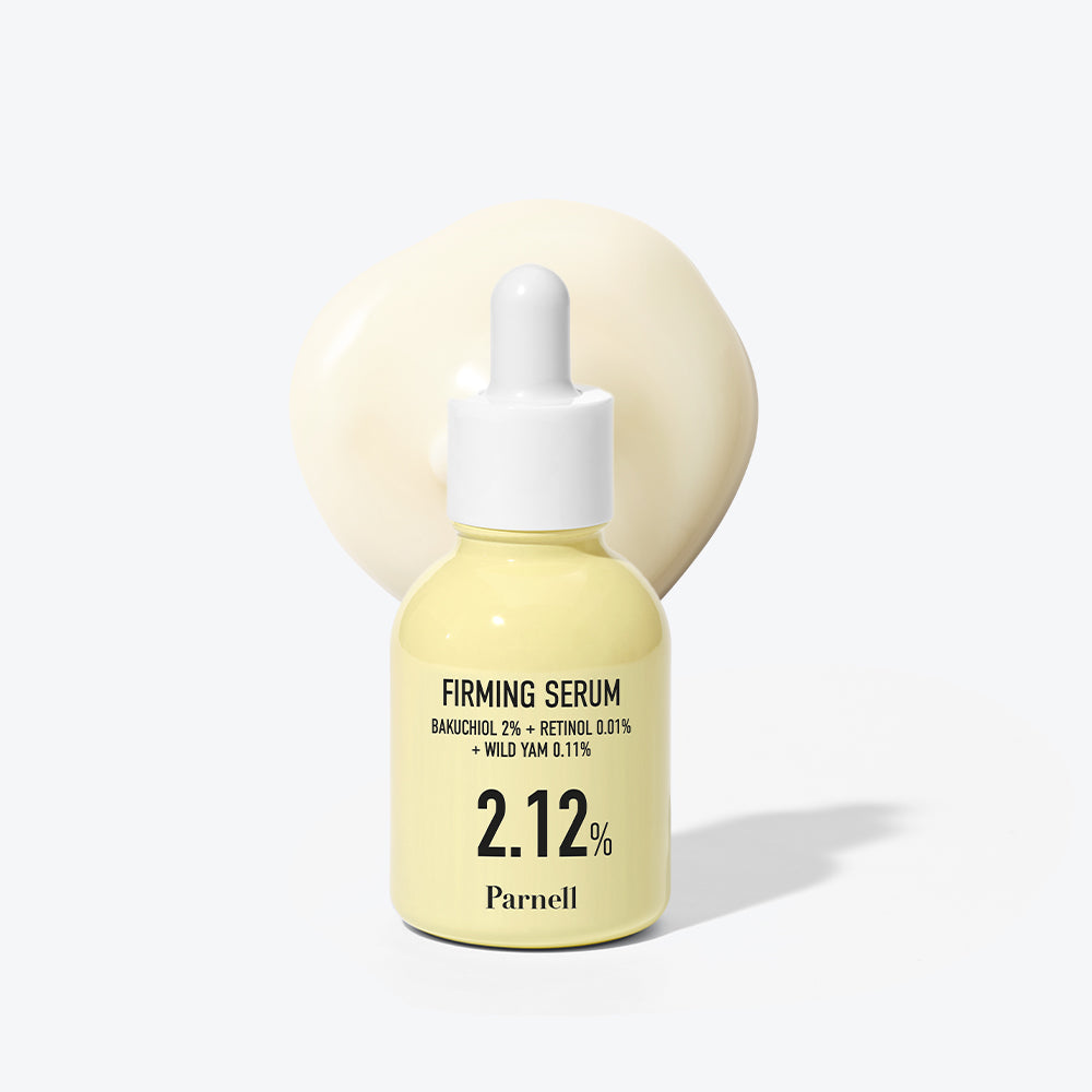 PARNELL Bakuchiol Wild Yam 2.12 Firming Serum 30ml disponible sur Ma petite Coree, ton Eshop 100% K-beauty en direct de Seoul