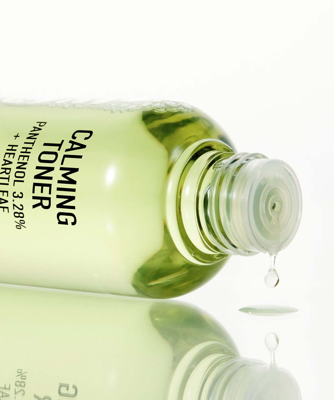 PARNELL Panthenol 3.29 Heartleaf Calming Toner 200ml bottle with liquid drip