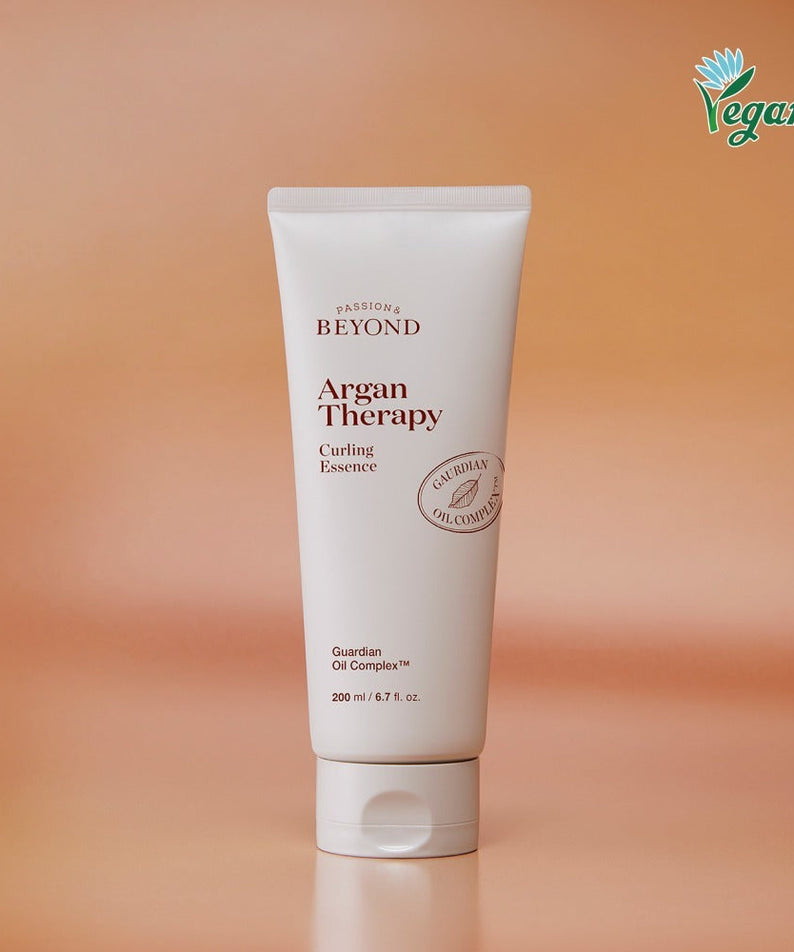 PASSION&BEYOND Argan Therapy Curling Essence 200ml vegan hair care product