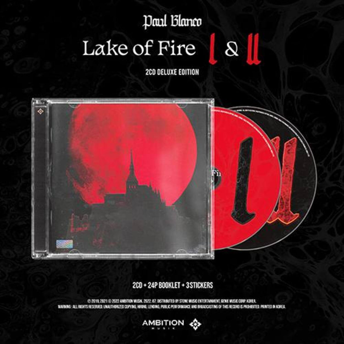 PAUL BLANCO - [Lake of Fire 1&2] - Kpop Album | Kool Seoul - Buy Kpop Albums Online