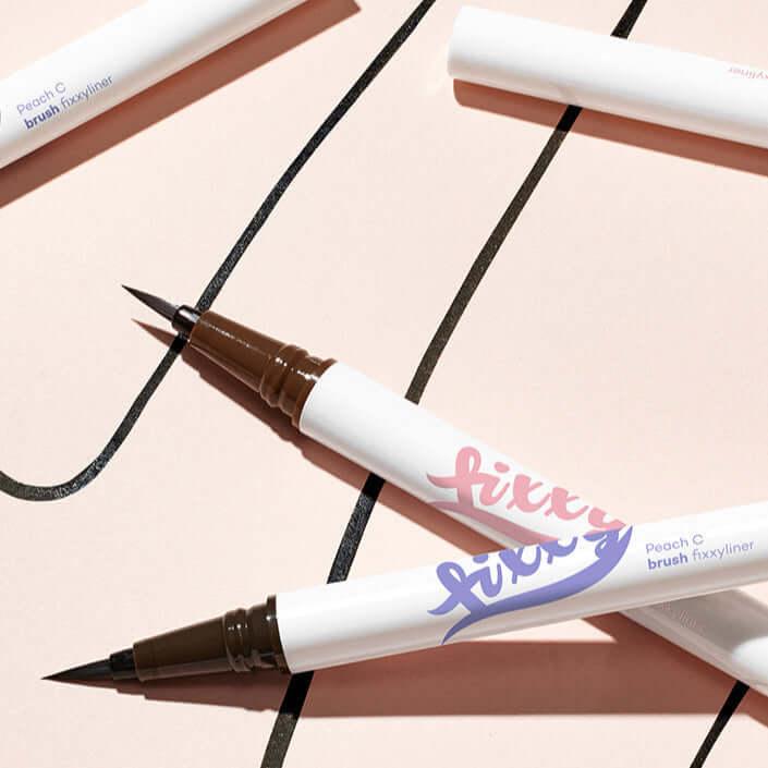Peach C Brush Pixie Liner