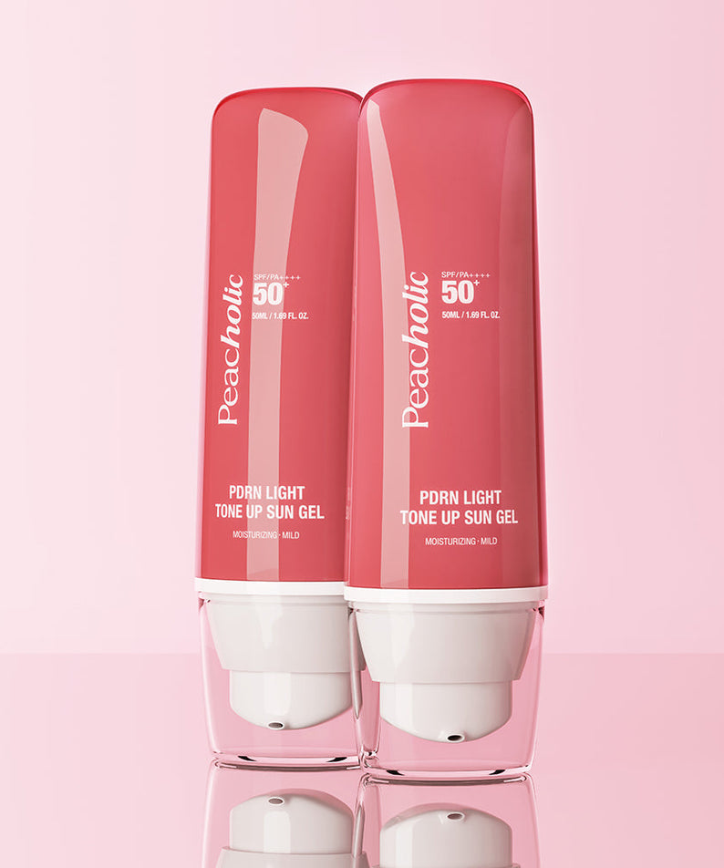PEACHOLIC PDRN Light Tone Up Sun Gel 50ml | Kool Seoul