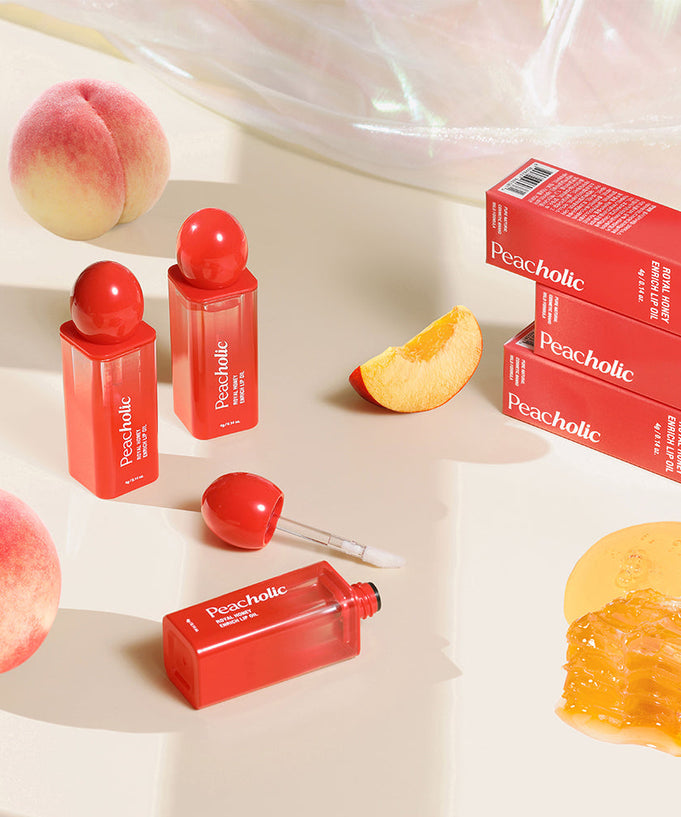 PEACHOLIC Royal Honey Enrich Lip Oil | Kool Seoul