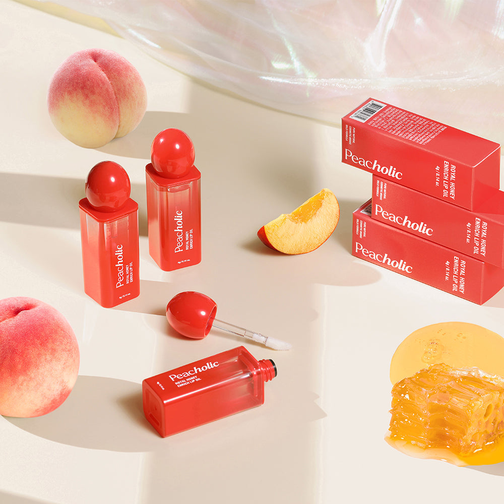 PEACHOLIC Royal Honey Enrich Lip Oil | Kool Seoul