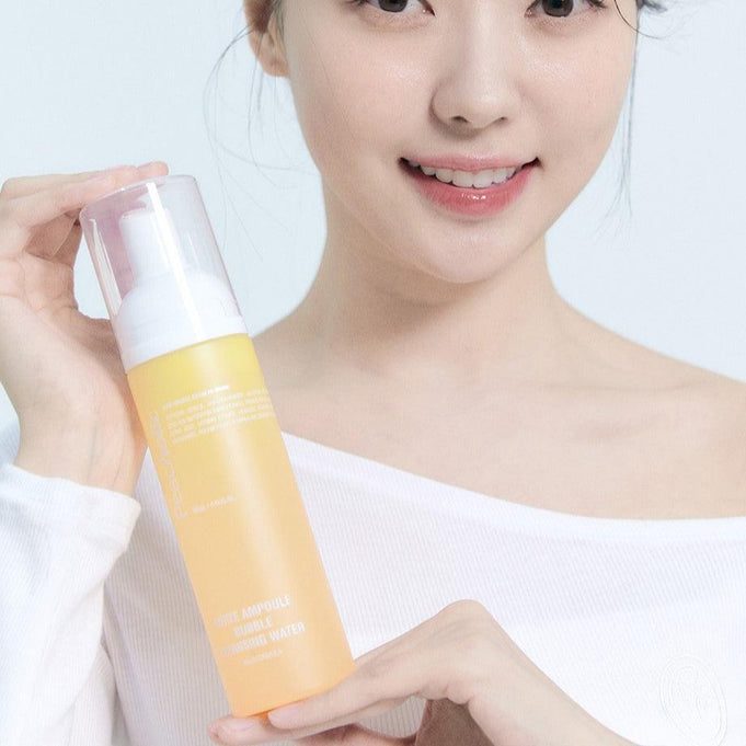 PEACHOLIC White Ampoule Bubble Cleansing Water 200ml | Kool Seoul