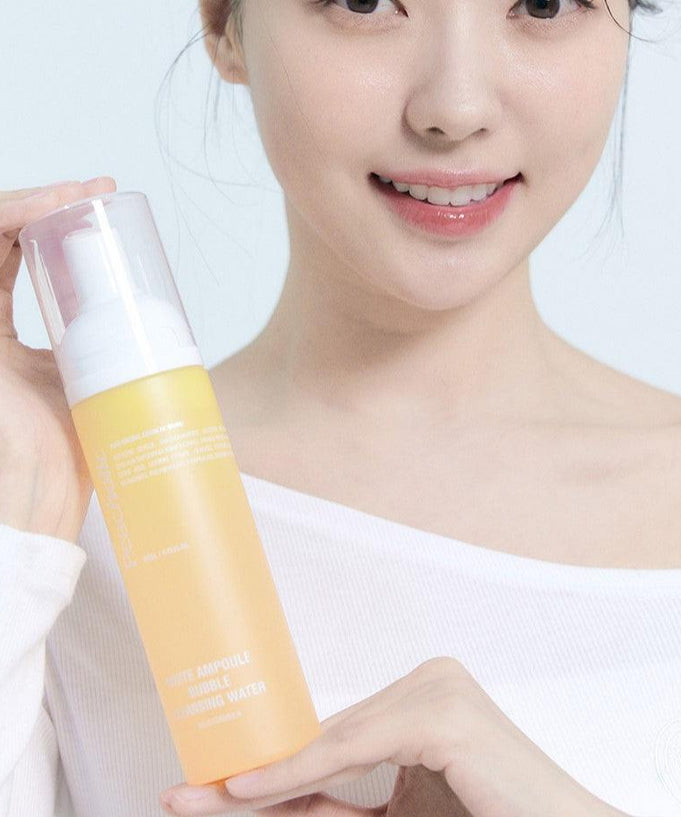 PEACHOLIC White Ampoule Bubble Cleansing Water 200ml | Kool Seoul