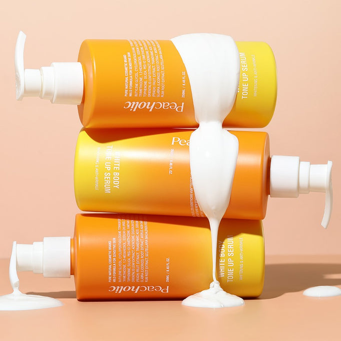 PEACHOLIC White Body Tone Up Serum 250ml | Kool Seoul