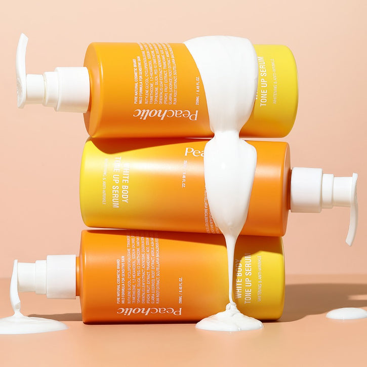 PEACHOLIC White Body Tone Up Serum 250ml | Kool Seoul