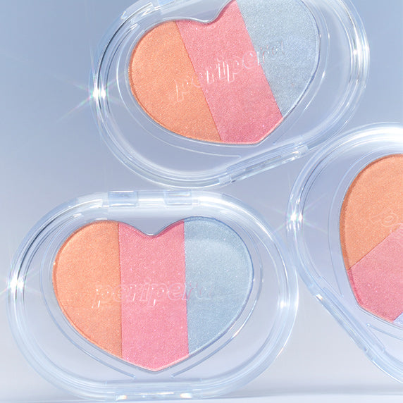 PERIPERA Heart Pocket Beam Rainbow Reflection [Mini Highlighter]