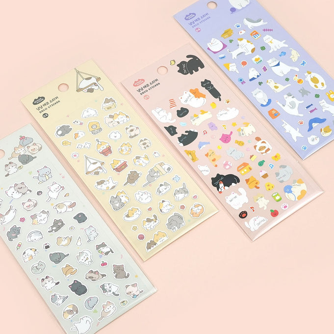 PINKFOOT Nyang Nyang Deco Stickers | Kool Seoul