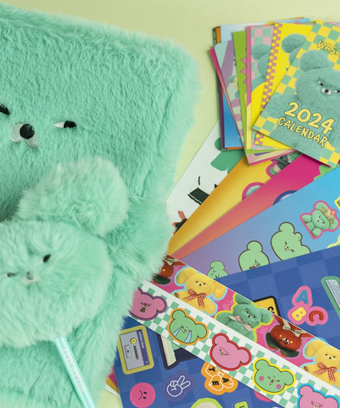 PINKFOOT Wasabi Bear Diary | Kool Seoul