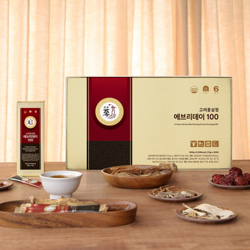 PUNGNYEON BOGAM 6 Years Korean Red Ginseng Extract Everyday 100 60p | Kool Seoul