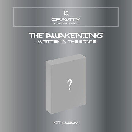 CRAVITY Part.1 [The Awakening :Written in the Stars] kit Ver 2nd Album on sales on our Website !