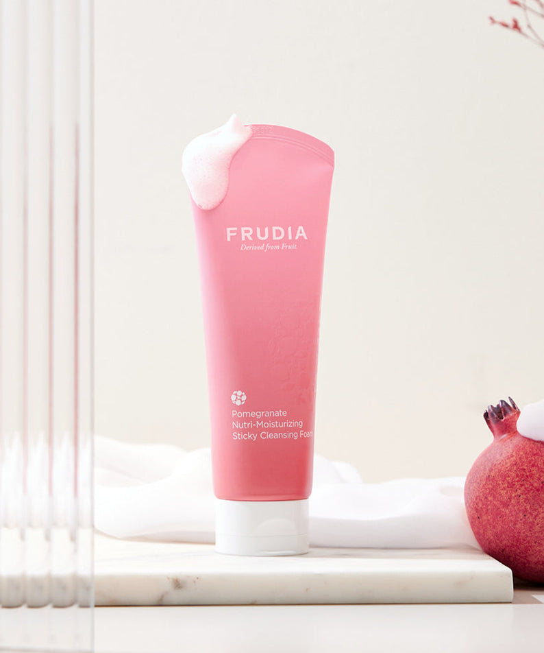 FRUDIA Pomegranate Nutri-Moisturizing Sticky Cleansing Foam 145g | Kool Seoul