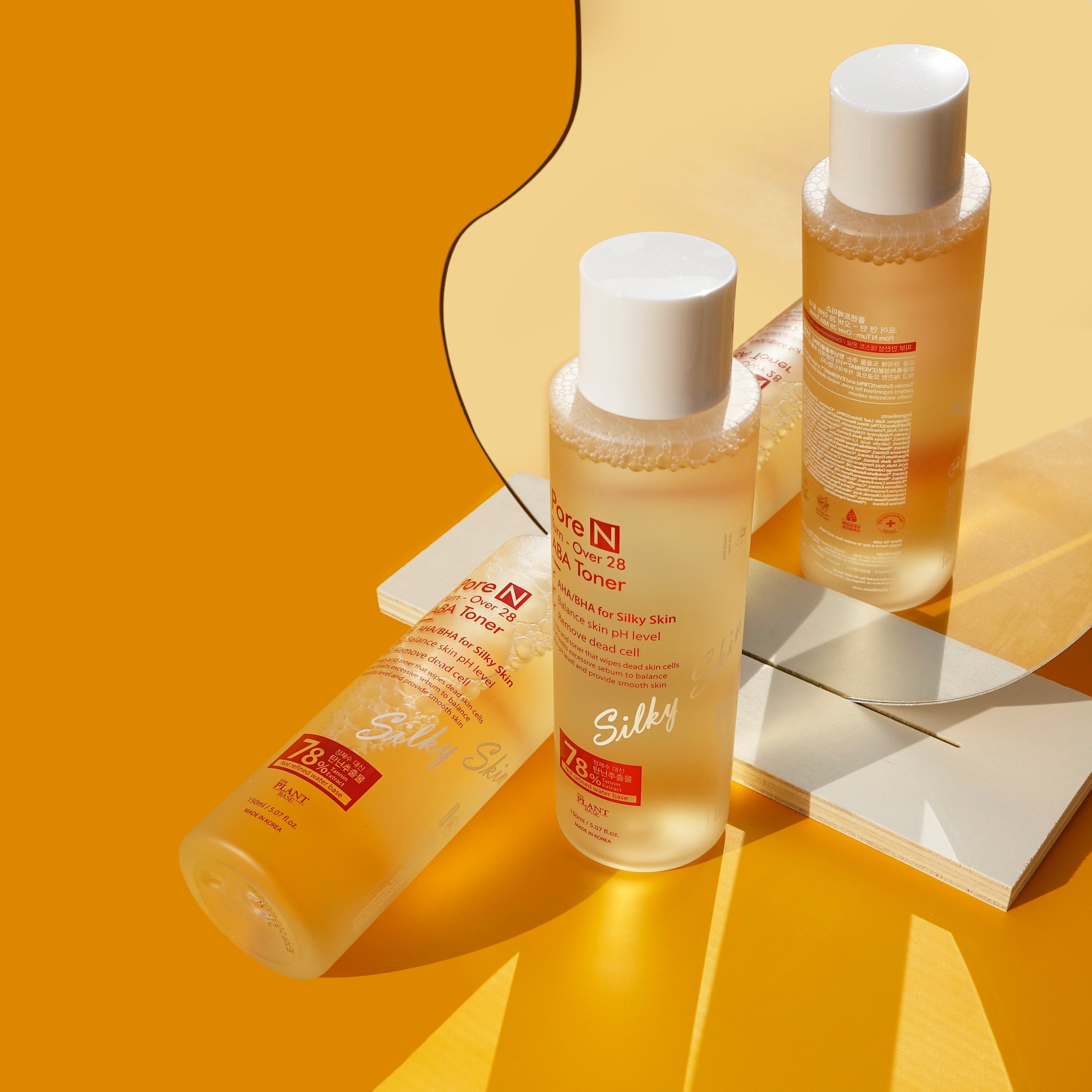 THE PLANT BASE Pore N ABA Toner 150ml available on Koolseoul.com, your Korean Eshop from Seoul !