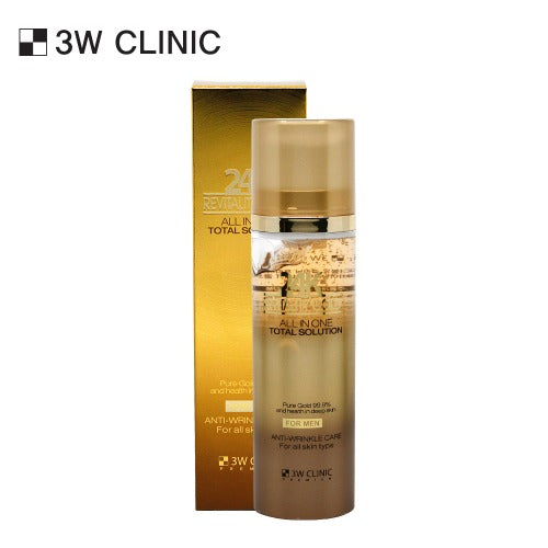 3W CLINIC  Premium Revitality 24K Gold All In One For Men 150ml