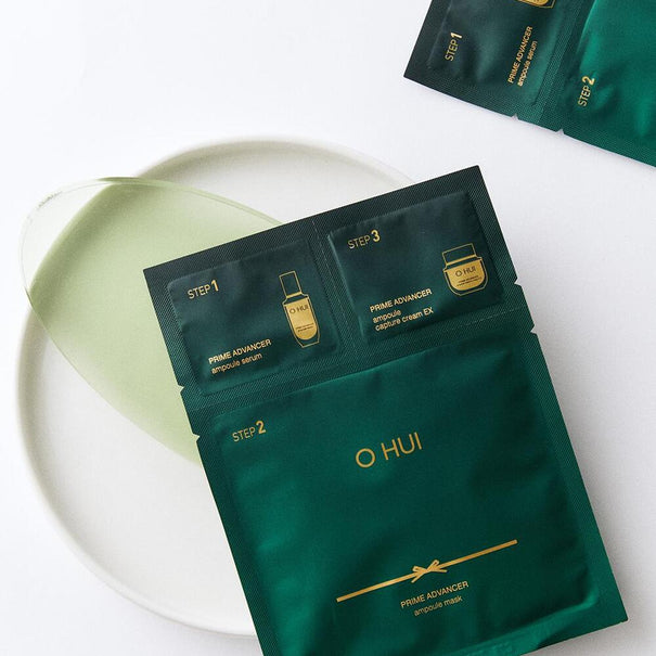 OHUI Prime Advancer Ampoule mask available on Koolseoul.com, your Korean Eshop from Seoul !