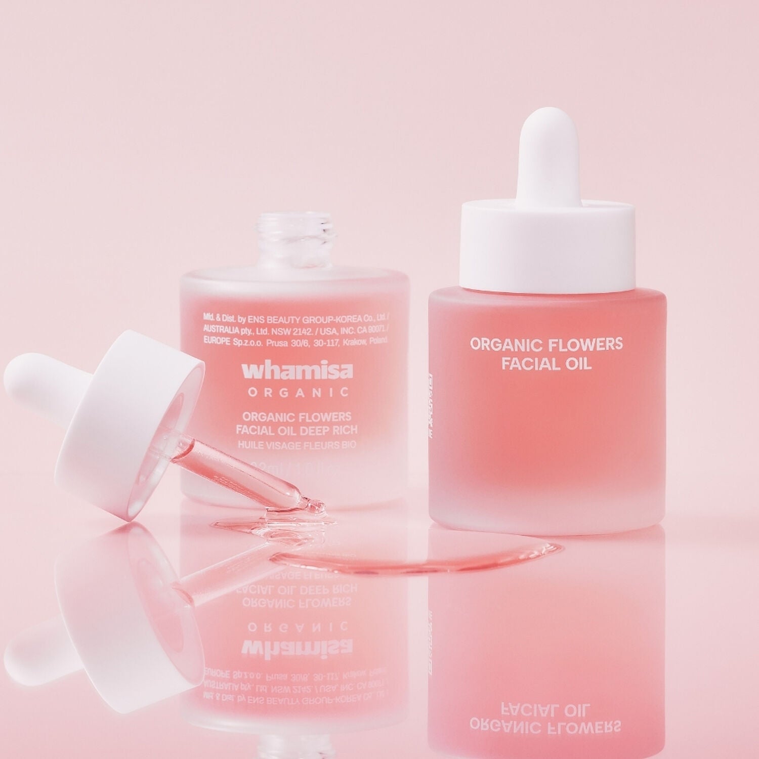 WHAMISA ファーメンテッドフラワーズ フェイシャルオイル ディープリッチ 32ml
