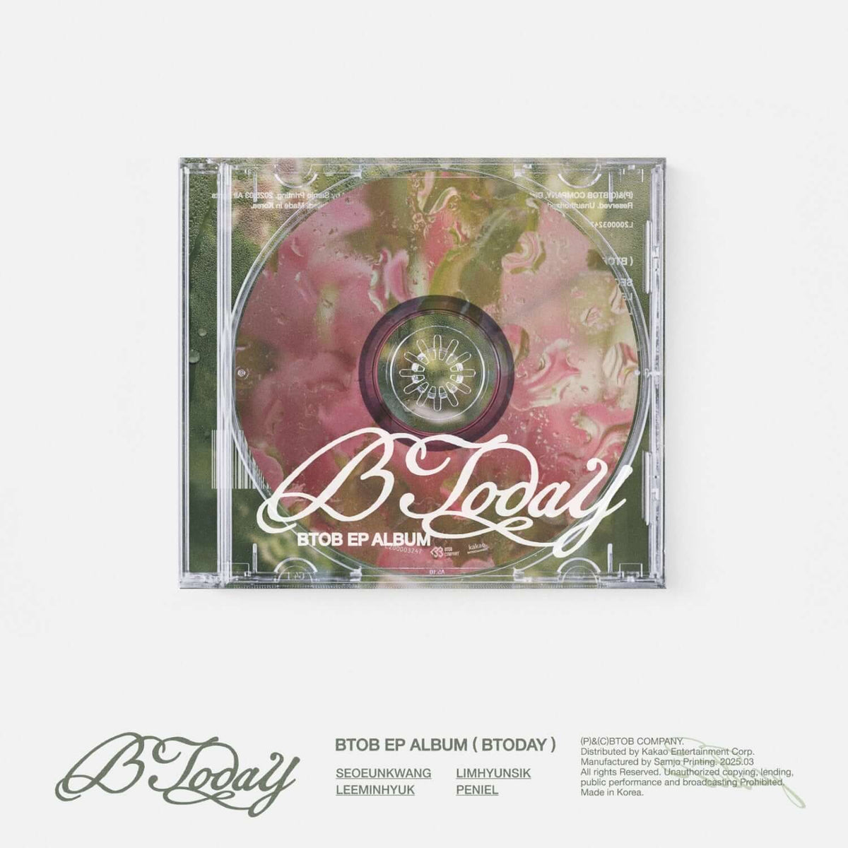 RAIN - BTOB EP ALBUM [BTODAY] (Jewel Case Ver.) - Kpop Album | Kool Seoul - Buy Kpop Albums Online