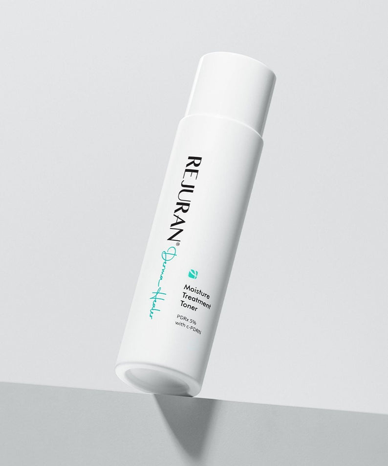 Image of REJURAN Derma Healer Moisture Treatment Toner 150ml on a minimalist background