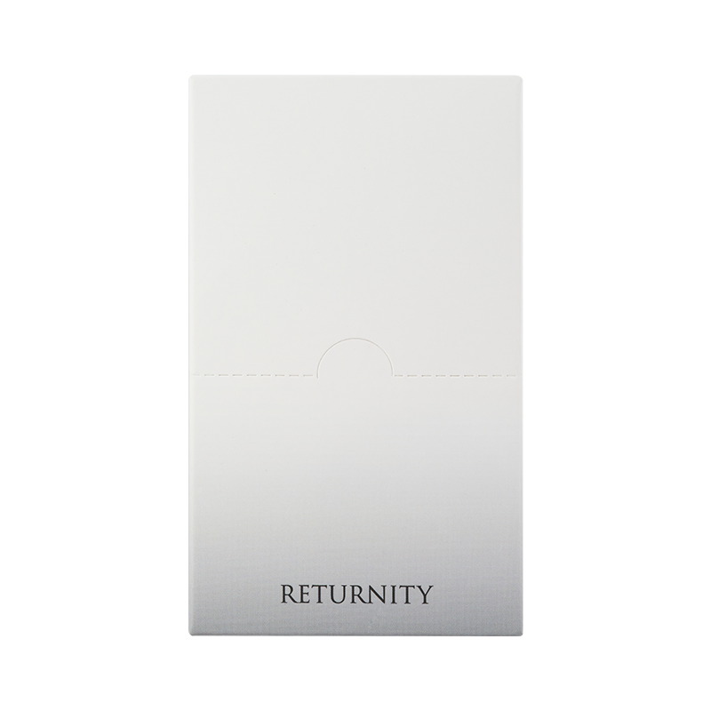 RETURNITY Unbleached Sterile Cotton Pads 240 Sheets in white packaging.