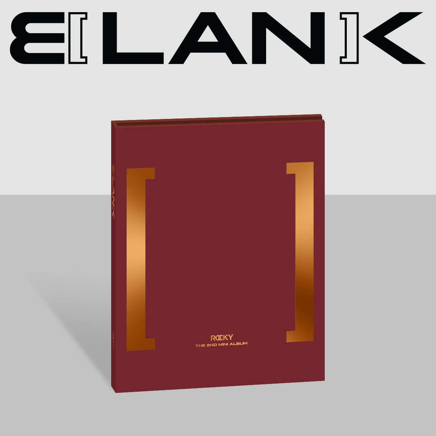 Rocky - 2nd Album [Blank] (Burgundy Ver) - Kpop アルバム