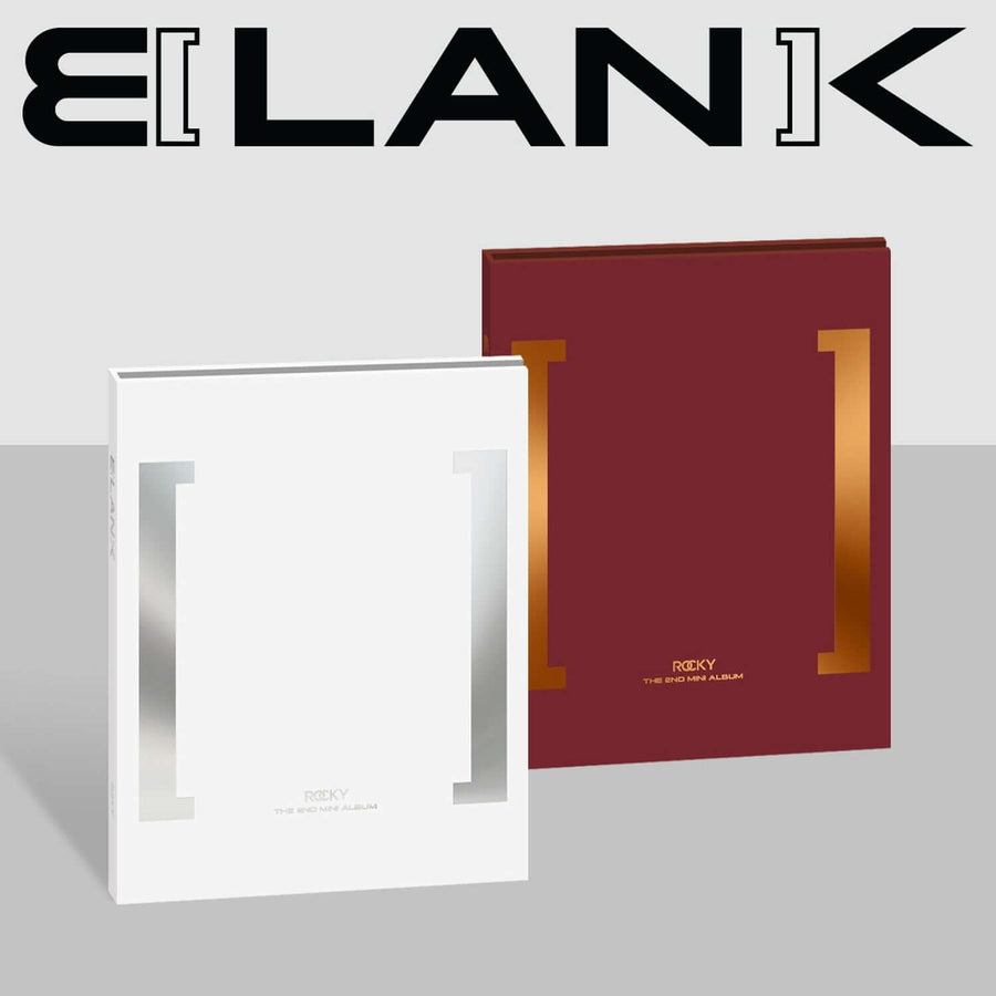Rocky - 2nd Album [Blank] (White Ver/Burgundy Ver) (2枚セット) - Kpop アルバム