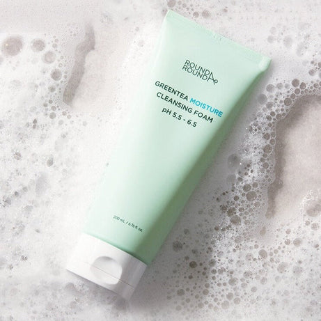 ROUND A'ROUND Greentea Moisture Cleansing Foam 200ml on sales on our Website !